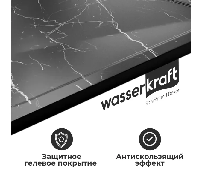 Душевой поддон  WasserKRAFT Neime 19T, Выбрать размер: 120x90, изображение 7
