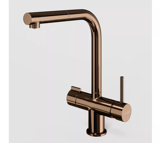 WasserKRAFT A8997 Смеситель для кухни под фильтр, Выбрать цвет: Розовое золото, изображение 2