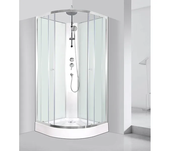 Душевая кабина четверть круга Bandhours NOVA 90х90х223 см