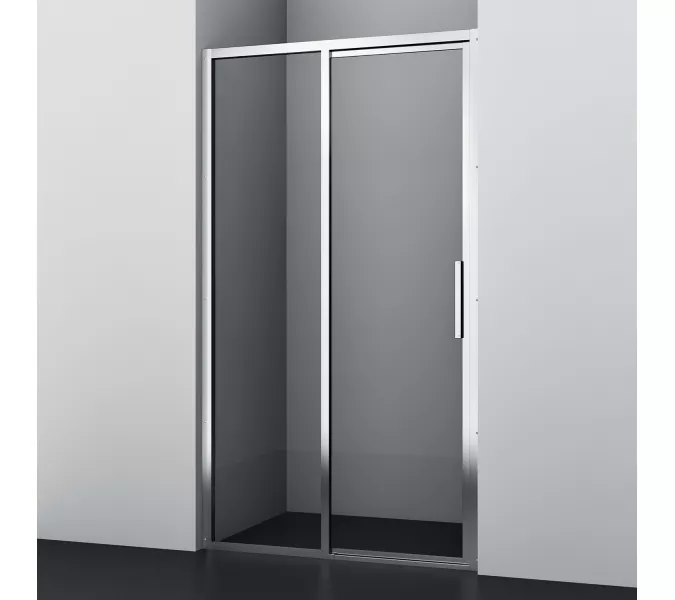 Душевая дверь WasserKRAFT Lopau 32S05L/R, Цвет стекла: прозрачное, Цвет профиля: Хром, Выбрать размер: 120, Ориентация: левая, изображение 5