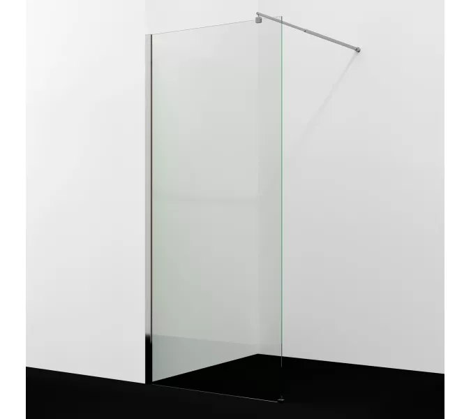Душевая перегородка WasserKRAFT Rur 30W прозрачное/хром, Цвет стекла: прозрачное, Цвет профиля: Хром, Цвет профиля (вариация): Серебро, Выбрать размер: 110, изображение 2