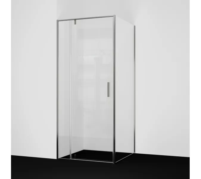 Душевой уголок WasserKRAFT Spree 14P20, Цвет стекла: прозрачное, Цвет профиля (вариация): Никель, Выбрать размер: 90х80, изображение 2
