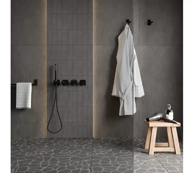 Душевая перегородка WasserKRAFT Rur 30W BG прозрачное/матовое золото, Цвет стекла: прозрачное, Цвет профиля: Золото, Цвет профиля (вариация): Матовое золото, Выбрать размер: 120, изображение 4