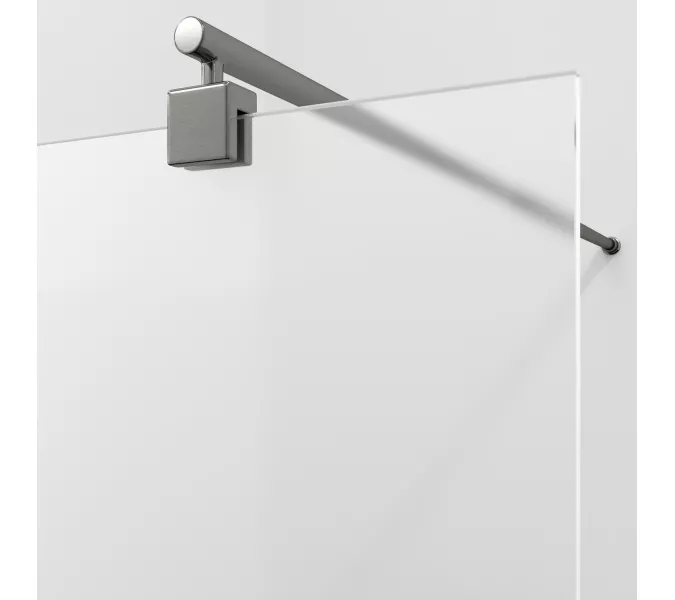 Душевая перегородка WasserKRAFT Rur 30W GR-MG матовое/графит, Цвет стекла: матовое, Цвет профиля: Серый, Цвет профиля (вариация): Графит, Выбрать размер: 110, изображение 3