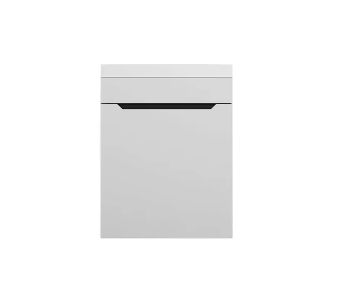 Тумба подвесная Uperwood Tanos 40 белая/графит, Выбрать цвет: Белый/графит, изображение 5