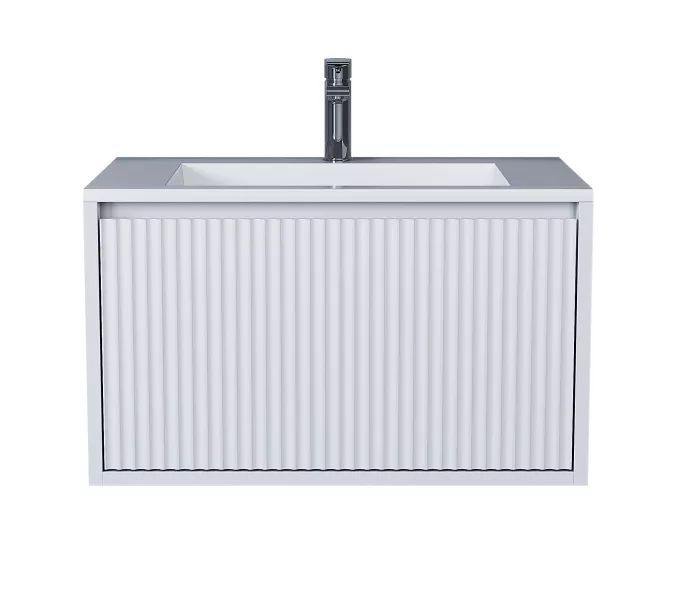 Тумба подвесная  Uperwood Next Premium  белая, 1/2 ящика, Выбрать цвет: Белый матовый, Выбрать размер: 70, Внешний вид: 1 ящик