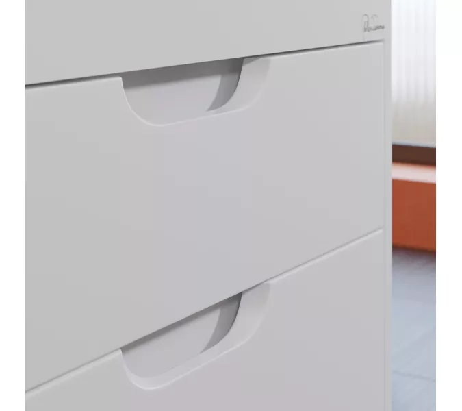 Тумба подвесная Uperwood Modul  белая матовая, Выбрать цвет: Белый матовый, Выбрать размер: 65, изображение 8