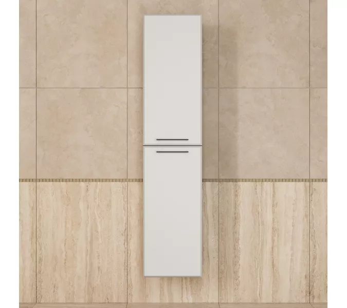 Шкаф-пенал Uperwood Foster NEW 36х160 см, белый, Выбрать цвет: Белый матовый