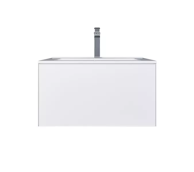 Тумба подвесная Uperwood Parma Premium, белая, Выбрать цвет: Белый матовый, Выбрать размер: 65, изображение 6