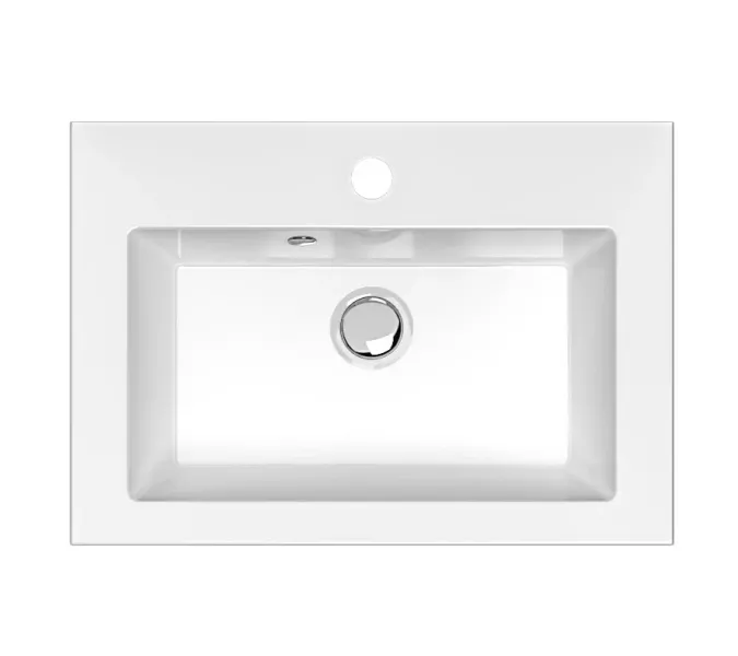 Раковина для ванной Uperwood Eva, белая глянцевая, Выбрать цвет: Белый, Выбрать размер: 40, изображение 2