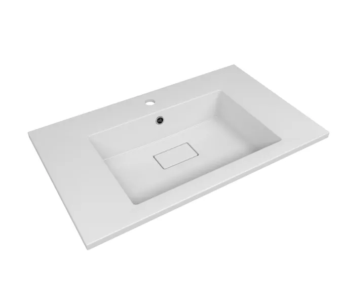 Раковина для ванной Uperwood May 80х48х14,2 см, белая глянцевая