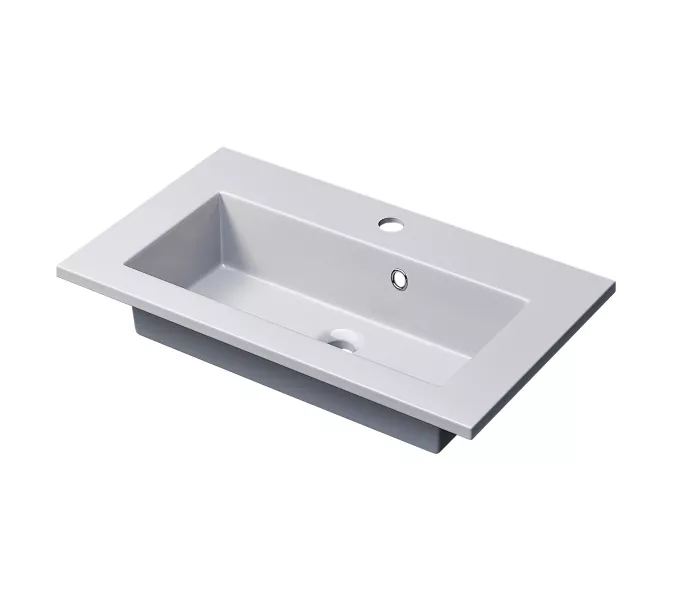 Раковина для ванной  Uperwood Aurora, белая глянцевая, Выбрать размер: 60