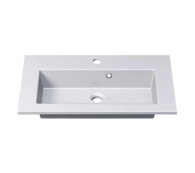 Раковина для ванной  Uperwood Aurora, белая глянцевая, Выбрать размер: 60, изображение 2