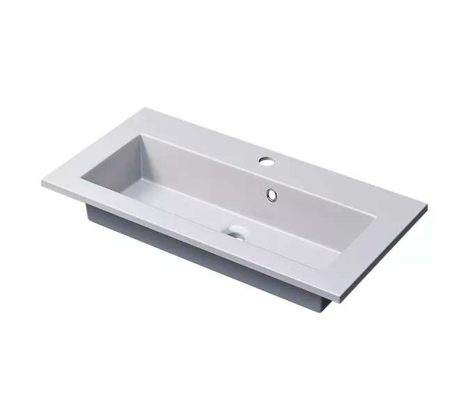 Раковина для ванной  Uperwood Aurora, белая глянцевая, Выбрать размер: 70