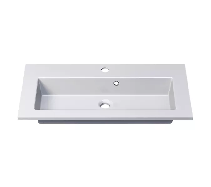 Раковина для ванной  Uperwood Aurora, белая глянцевая, Выбрать размер: 70, изображение 2