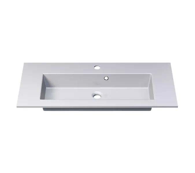 Раковина для ванной  Uperwood Aurora, белая глянцевая, Выбрать размер: 80, изображение 2