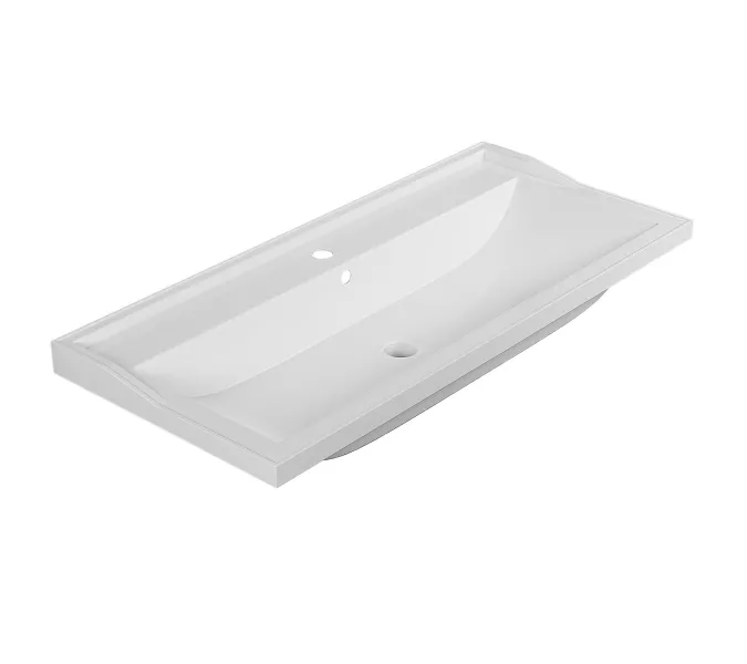 Раковина для ванной Uperwood Family, белая глянцевая, Выбрать цвет: Белый, Выбрать размер: 80, изображение 2