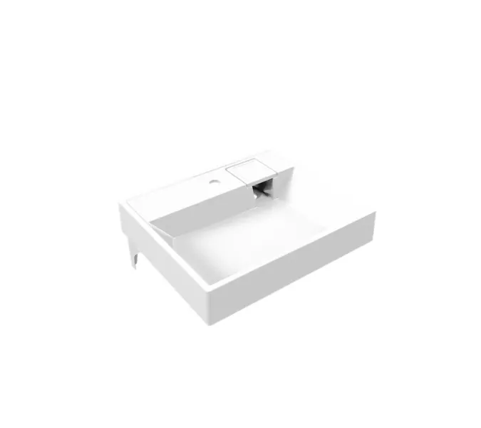 Раковина над стиральной машиной Uperwood Naomi белая глянцевая, Выбрать размер: 60х50, изображение 5