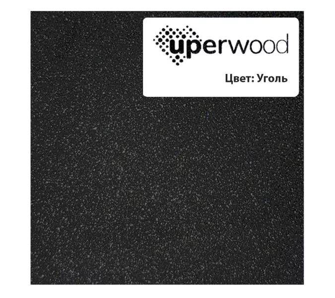 Раковина для ванной кварцевая Uperwood Elen Quartz 80 черная матовая (уголь), Выбрать цвет: Уголь, Выбрать размер: 80, изображение 5