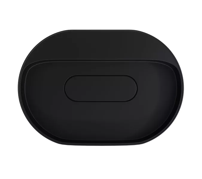 Раковина накладная  Uperwood Tanos Quartz 55 см, без отверстия для смесителя, черная (уголь), Выбрать цвет: Уголь, изображение 7