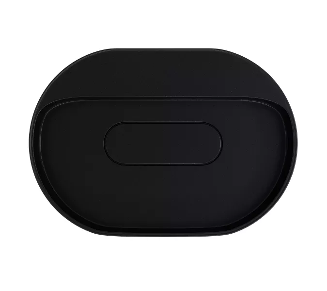 Раковина накладная Uperwood Tanos Quartz 55 см, без отверстия для смесителя, черная (космос), Выбрать цвет: Космос, изображение 7