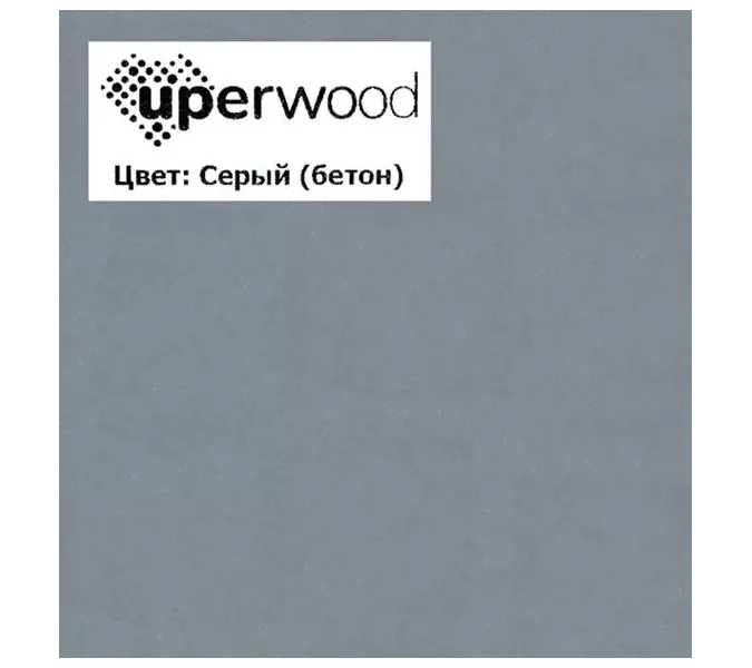 Раковина накладная Uperwood Tanos Quartz 55 см, без отверстия для смесителя, серая (бетон), Выбрать цвет: Бетон, изображение 8