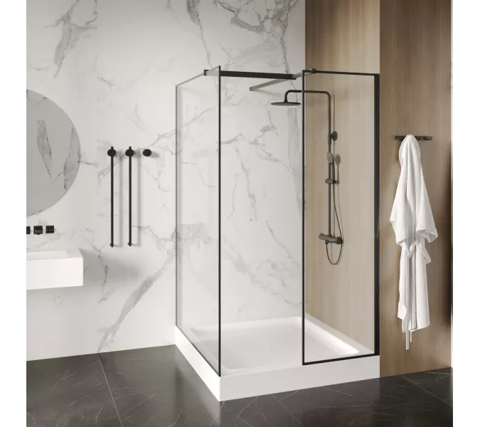 Душевой поддон ABBER AD3D080 80х80 квадратный, акриловый, белый, Выбрать размер: 80х80, изображение 6