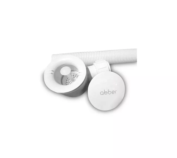 Душевой поддон ABBER AD3D090 90х90 квадратный, акриловый, белый, изображение 8