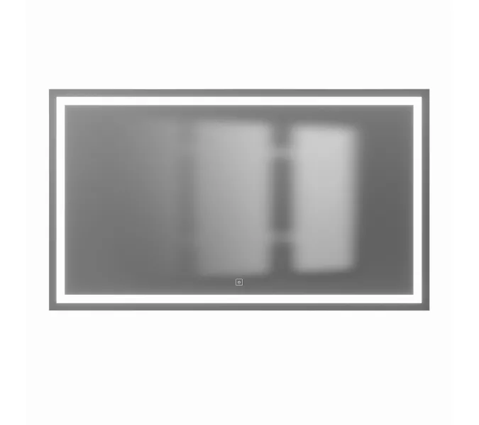 Зеркало с подсветкой Uperwood Tanos , сенсор/антизапотевание/без рамы, Антизапотевание (подогрев зеркала): Есть, Выбрать размер: 120х70, изображение 3
