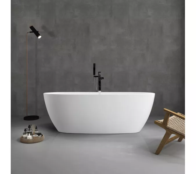 Акриловая ванна ABBER AB9265-1.7 белая, изображение 9