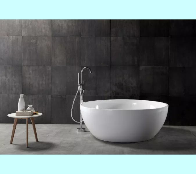 Акриловая ванна ABBER AB9279 150х150, Выбрать цвет: Белый, изображение 8