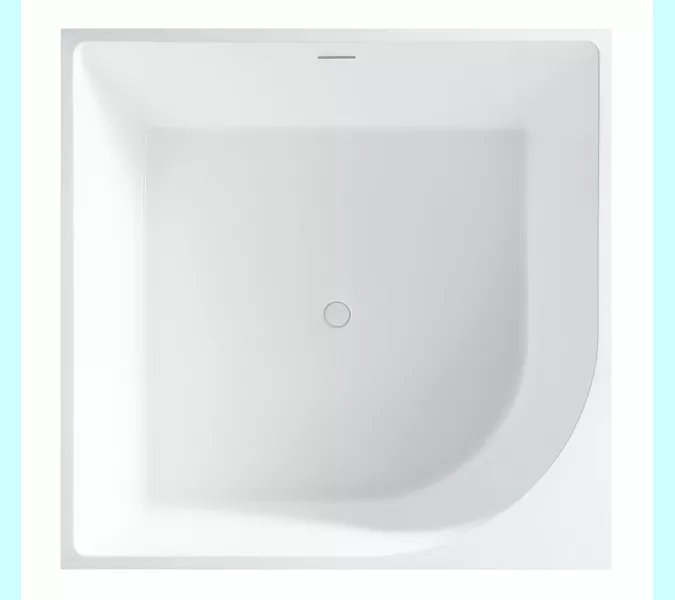 Акриловая ванна ABBER AB9337 140х140, изображение 9