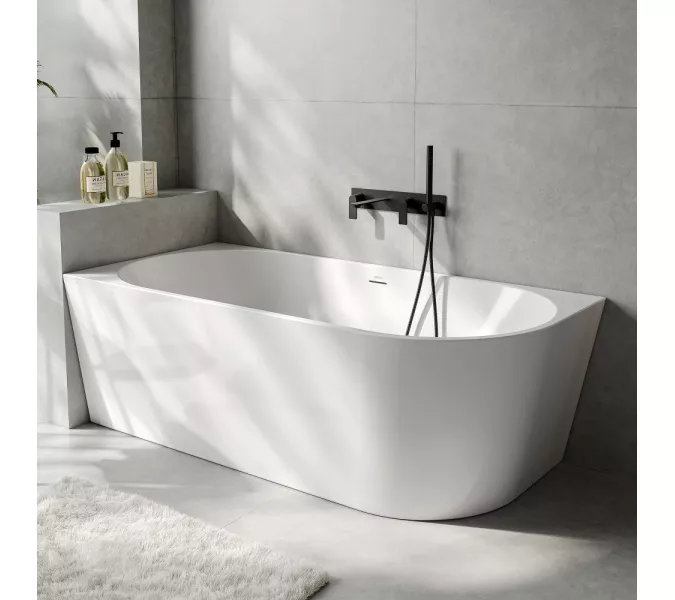 Акриловая ванна ABBER AB9502-1.4 L белая, Выбрать размер: 140х70, Ориентация: левая