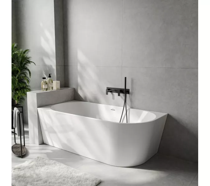 Акриловая ванна ABBER AB9502-1.4 L белая, Выбрать размер: 140х70, Ориентация: левая, изображение 2