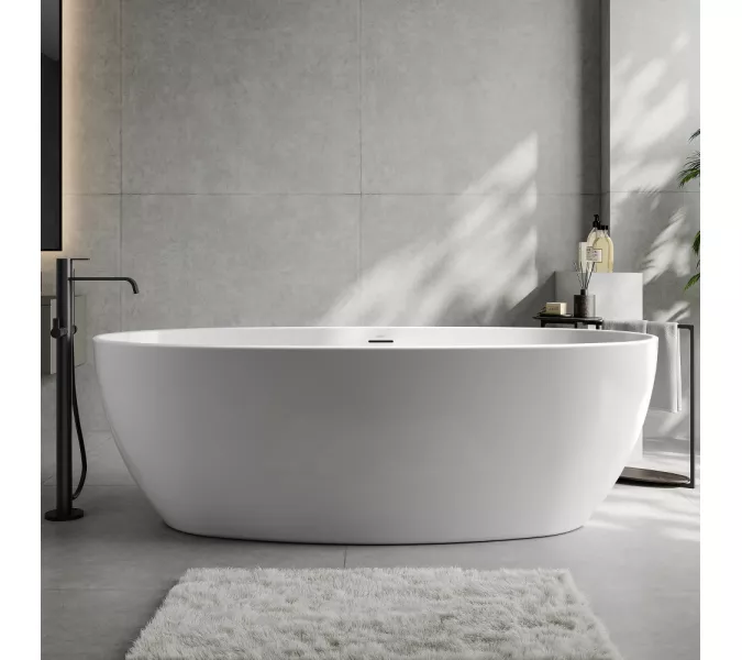 Акриловая ванна ABBER AB9504 белая