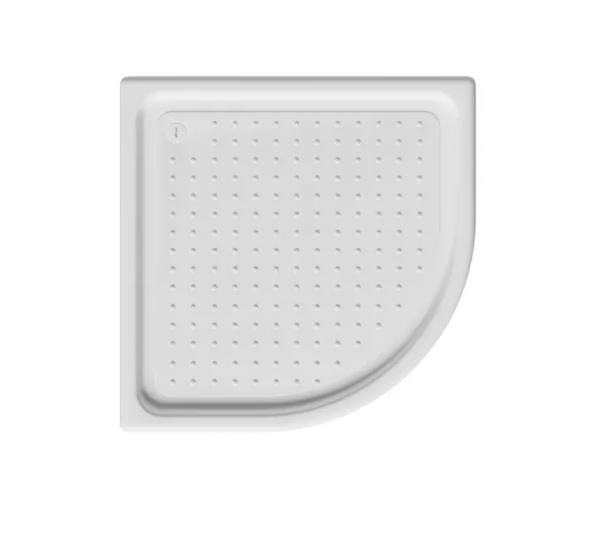 Душевой поддон ABBER AD3A100 100х100 четверть круга, акриловый, белый