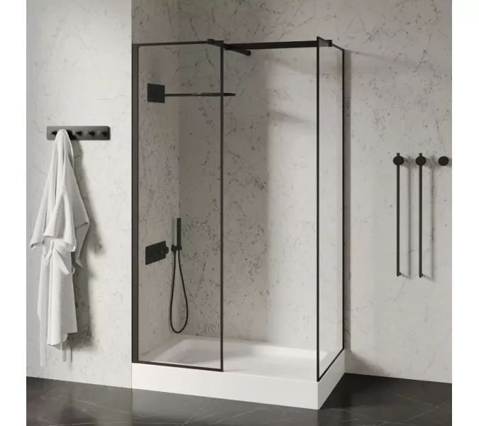 Душевой поддон ABBER AD3C прямоугольный, акриловый, белый, Выбрать размер: 100х70, изображение 5