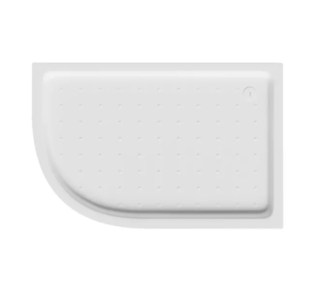 Душевой поддон ABBER AD3E129 R 120х90 асимметричный, акриловый, белый