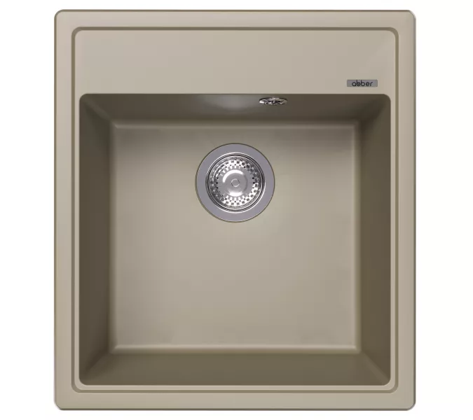 Кухонная мойка ABBER Quarz AQ2901S песочный, Выбрать цвет: песочный