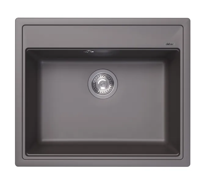 Кухонная мойка ABBER Quarz AQ2902G серый, Выбрать цвет: серый
