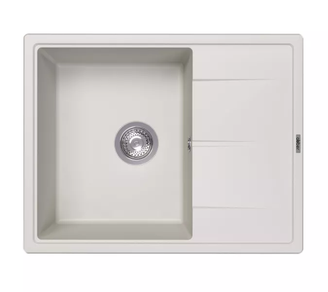 Кухонная мойка ABBER Quarz AQ2903W белый, Выбрать цвет: Белый