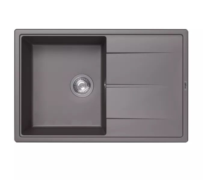 Кухонная мойка ABBER Quarz AQ2904G серый, Выбрать цвет: серый