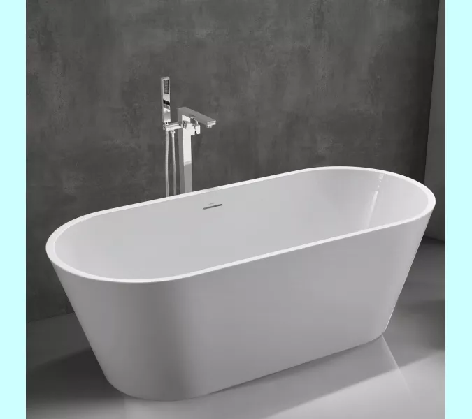 Акриловая ванна ABBER AB9268-1.7 белая, изображение 8