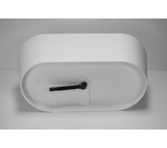 Ванна из искусственного камня ABBER Stein AS9626 белая матовая, изображение 9