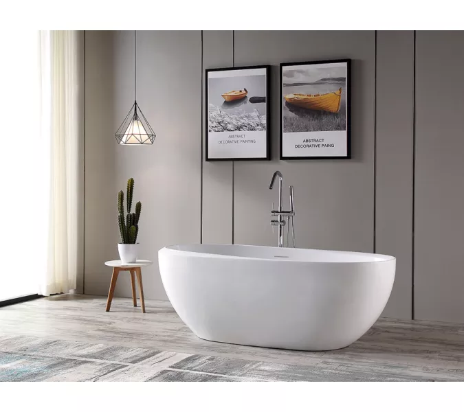 Акриловая ванна ABBER AB9285 170*80, изображение 8