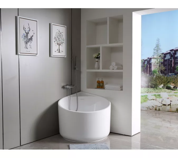 Акриловая ванна ABBER AB9305 95*95, изображение 10