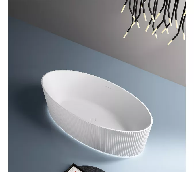 Акриловая ванна ABBER AB9327 180*85, изображение 8