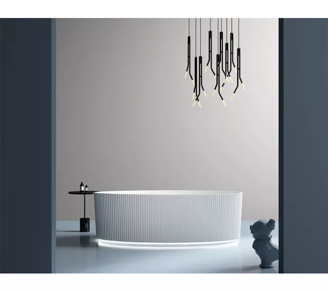 Акриловая ванна ABBER AB9327 180*85, изображение 9