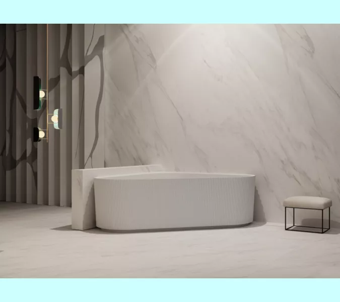 Акриловая ванна ABBER AB9446MW  150х150 белая матовая, изображение 10