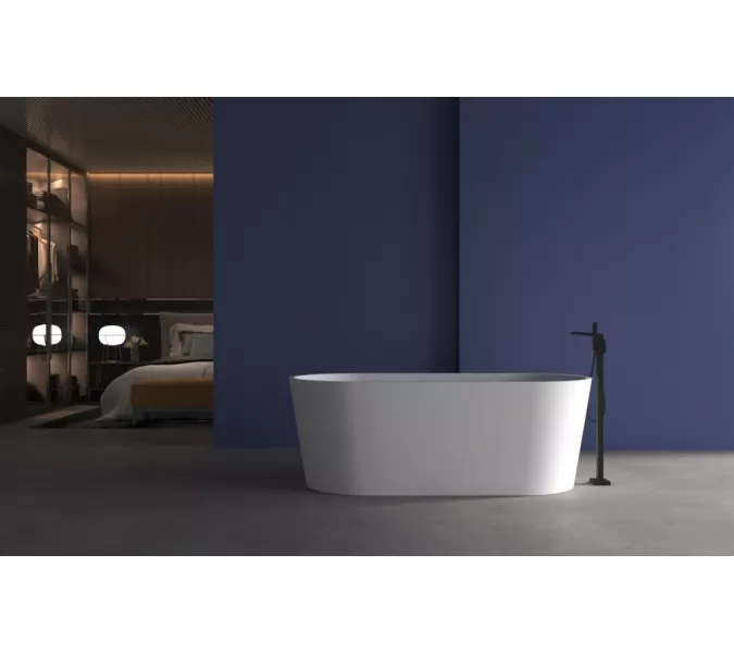 Акриловая ванна ABBER AB9209MW   170х80 белая матовая, Выбрать цвет: Белый матовый, изображение 8